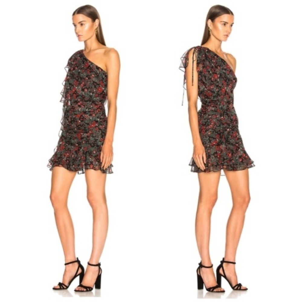 Veronica Beard Ballard Silk Mini Dress, Sz. Lg - Picture 3 of 8